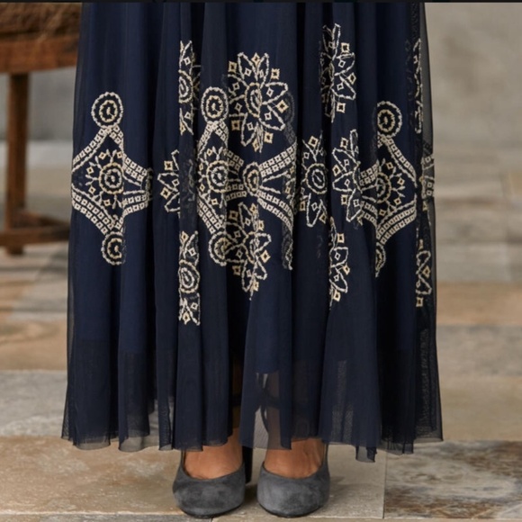 Johnny Was Hallie Mesh Dress-Sundance - Picture 4 of 6